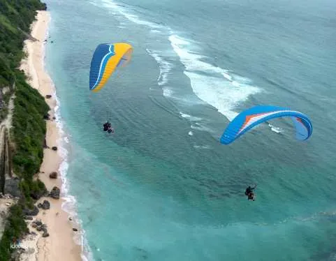 Bali Paragliding Adventure in Timbis Beach | Indonesia