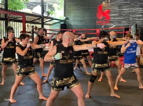 Muay Thai Class at Krudam Muay Thai School Sukhumvit36 | Bangkok