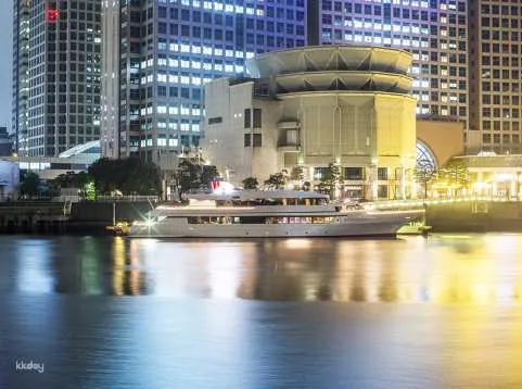 THE CRUISE CLUB TOKYO | Night cruise with Gourmet Dinner | 2-min walk from Tennōzu Isle station
