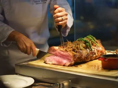 Dinner Buffet at NEXT2 Café at Shangri-La Hotel Bangkok | Thailand