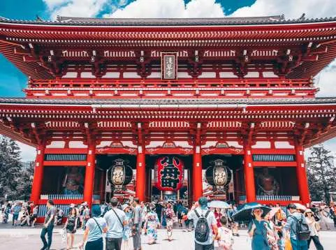 [Tour Conducted with a Minimum of 4] Tokyo City Walk & Hot Spring One-Day Tour: Sensoji Temple, Imperial Palace, Odaiba Diver City Tokyo Plaza & Hot Spring Experience | Japan