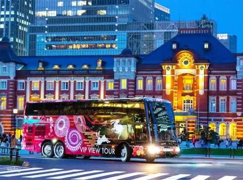 Tokyo Double-Decker Open-Air Sightseeing Bus Ticket | Japan