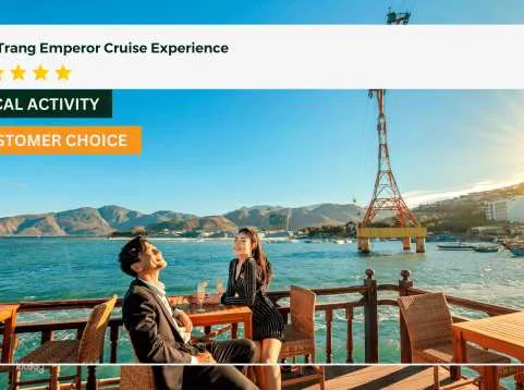 Day Tour | Nha Trang Emperor Cruise Experience: Free Snorkeling and Kayaking Experience, Basket Boat, Special Seafood Lunch | Vietnam