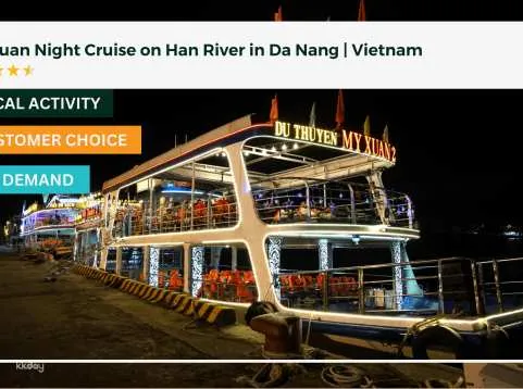 My Xuan Night Cruise on Han River in Da Nang | Vietnam